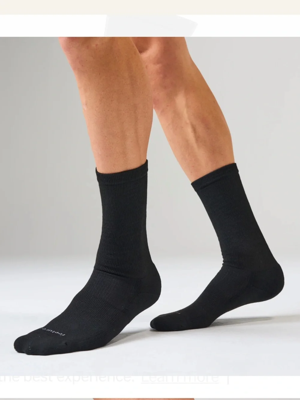 NWT Feetures THERAPEUTIC Max Cushion Crew Cushioned comfort L